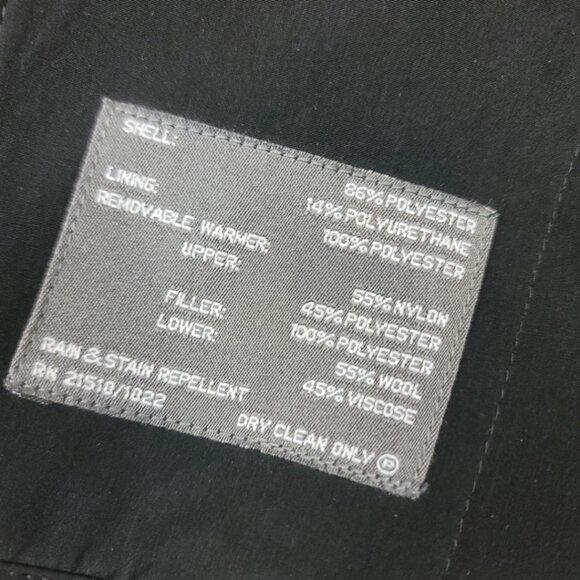 Kenneth Cole Reaction Men’s Coat Jacket with Removable Liner Size Small - Picture 3 of 9